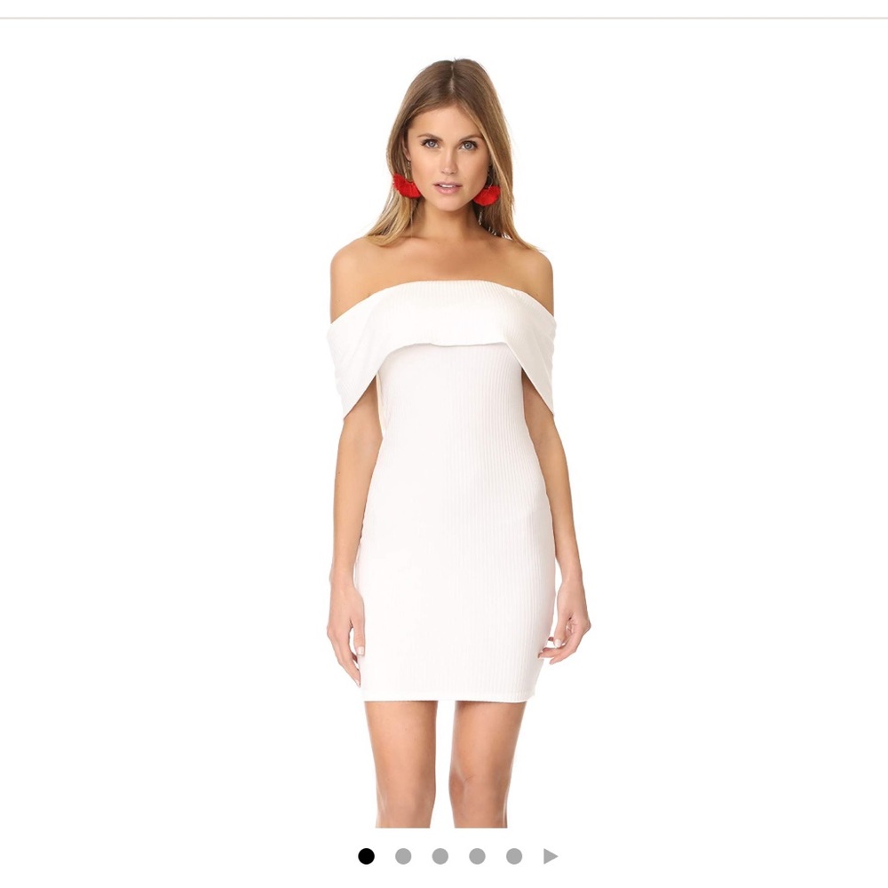 Sweater Dress Off Shoulder